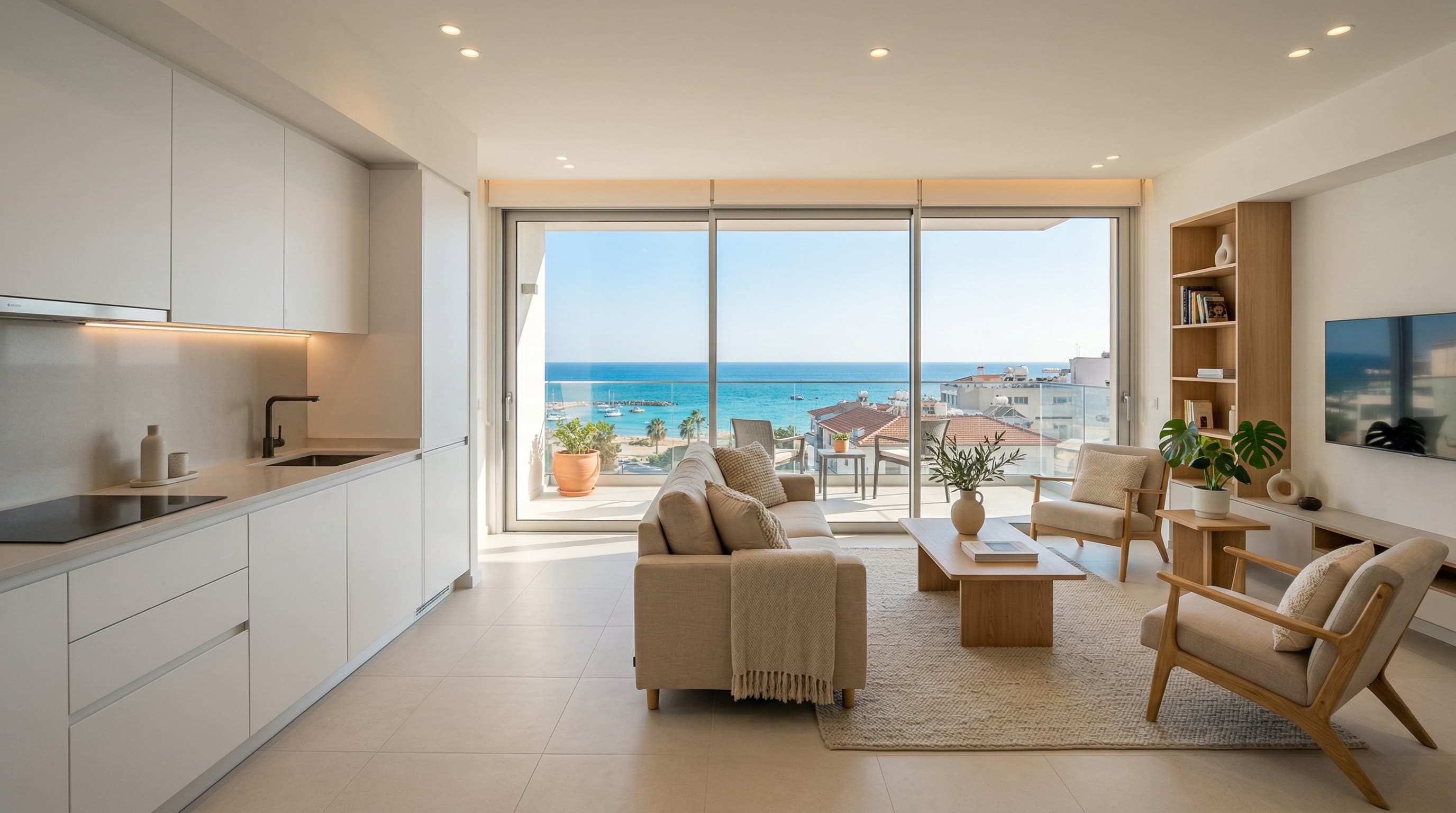 Modern apartment renovation in Cyprus by ConstruX